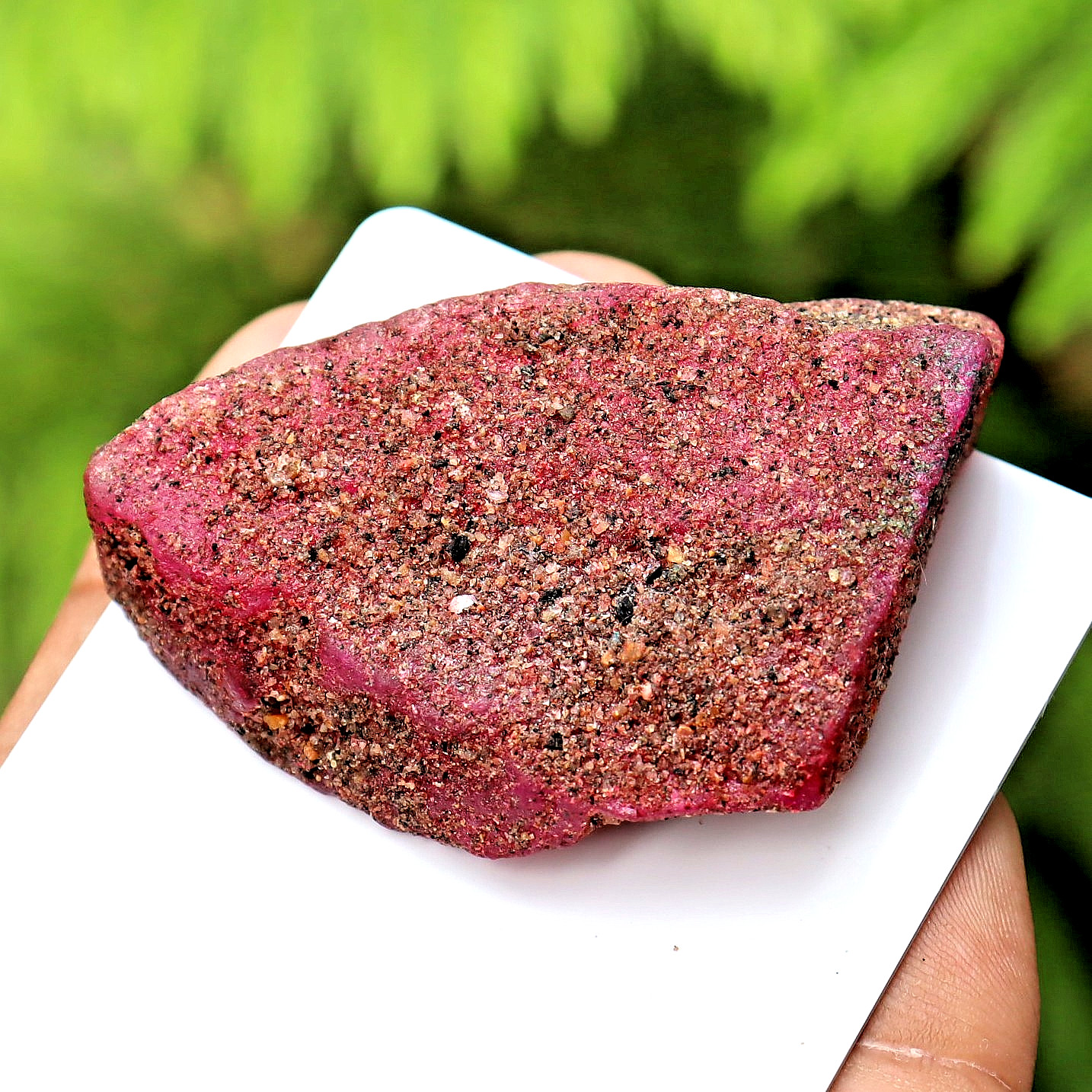Natural Red Ruby Rough Uncut 218 Ct Certified Loose Gemstone From BURMA