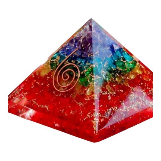 Orgone Pyramid Crystal Healing Stone , Energy Generator Healing Crystals
