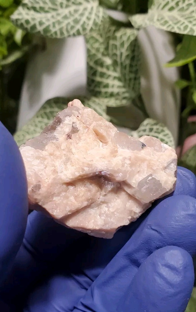 Aquamarine in Feldspar Crystal Specimen 40 grams