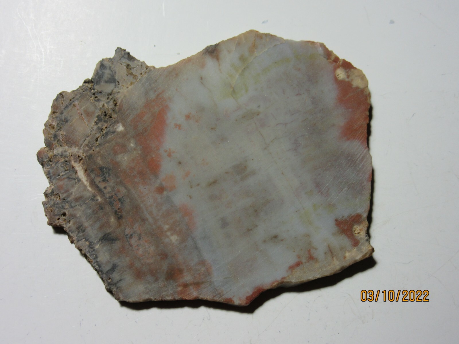 Fancy Indian Purple Jasper Rough 3 Inch Slice Collectible Reiki FIJ-1
