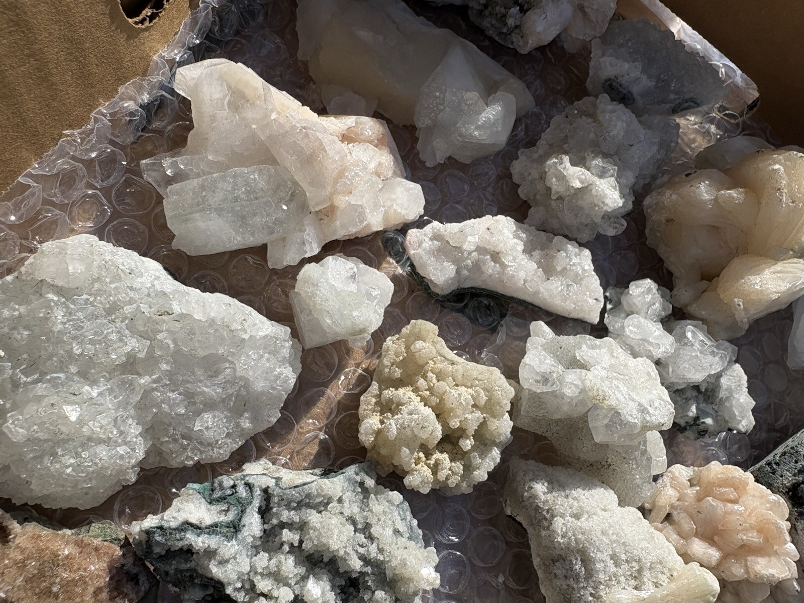 Wholesale Lot: Natural Apophyllite Stilbite-5Lb/10Lb – US Seller Free Shipping