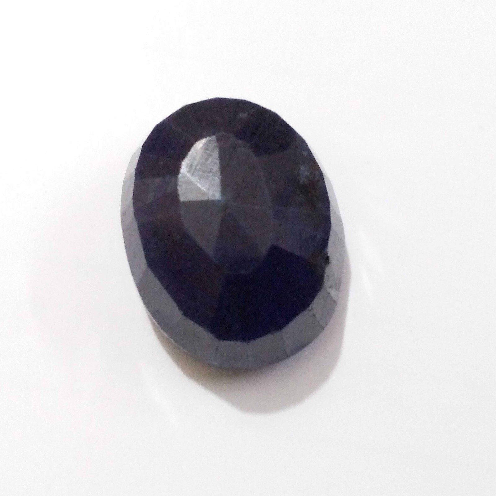 Natural AAA+Madagascar Blue Sapphire Faceted Oval Shape 15.35 Crt Loose Gemstone
