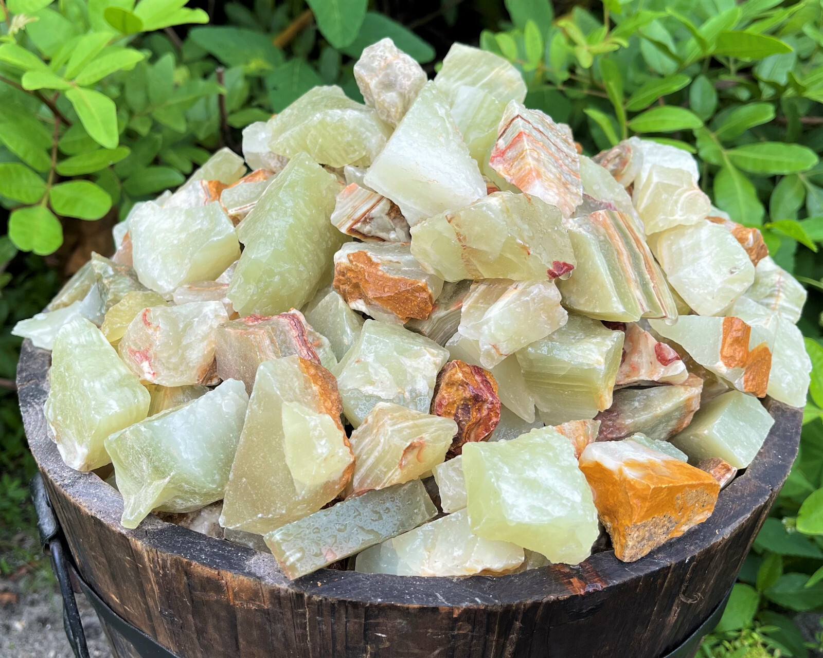 Green Onyx Rough Natural Stones Bulk Wholesale lots, Natural Green Onyx Crystals