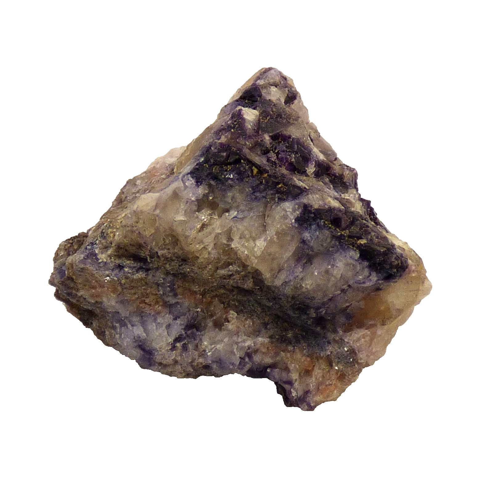Blue John Fluorite Crystal Display Specimen Derbyshire UK 34mm 37g Unpolished
