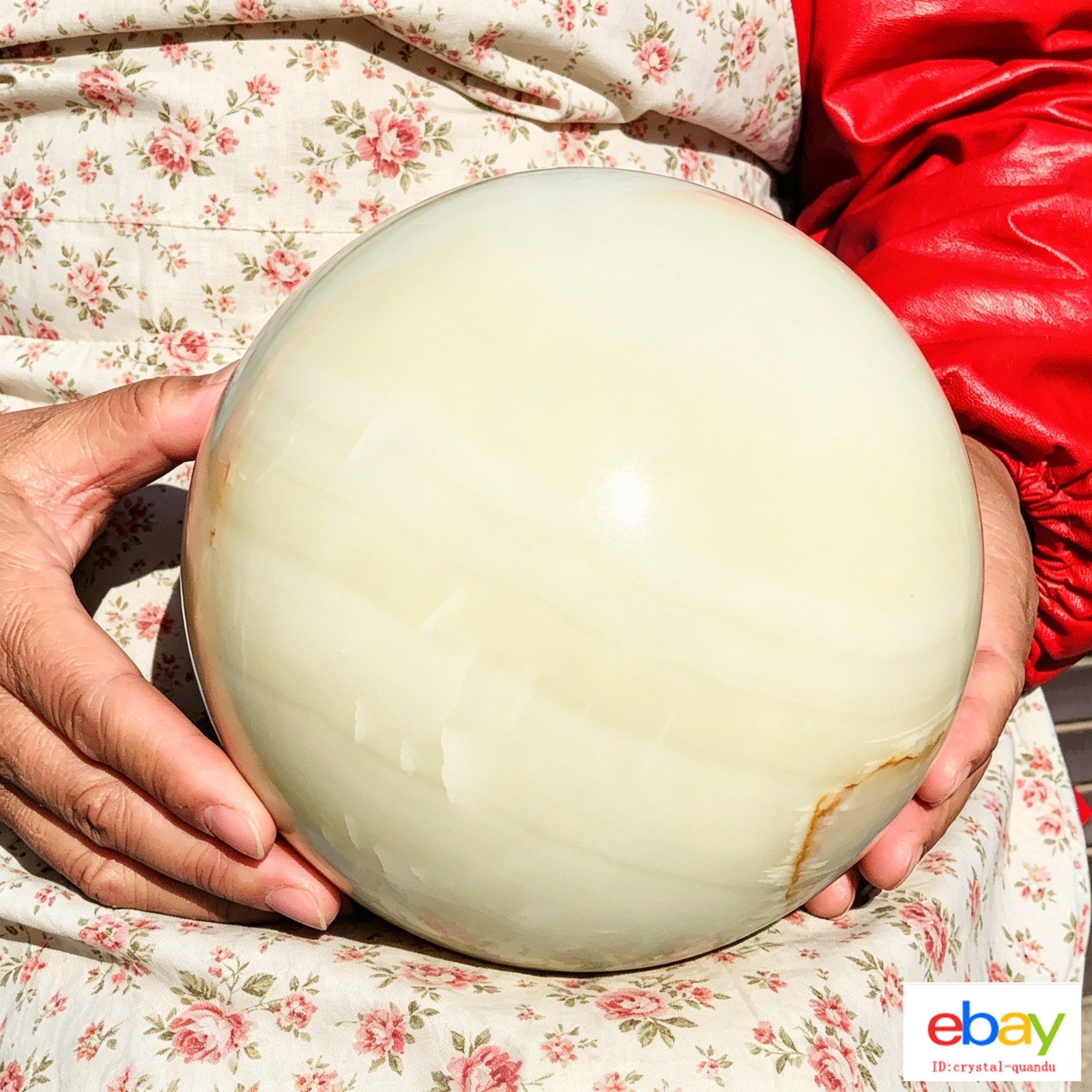 5860g Natural Afghan Jade Crystal Sphere Polished Sphere Meditatio MH3291