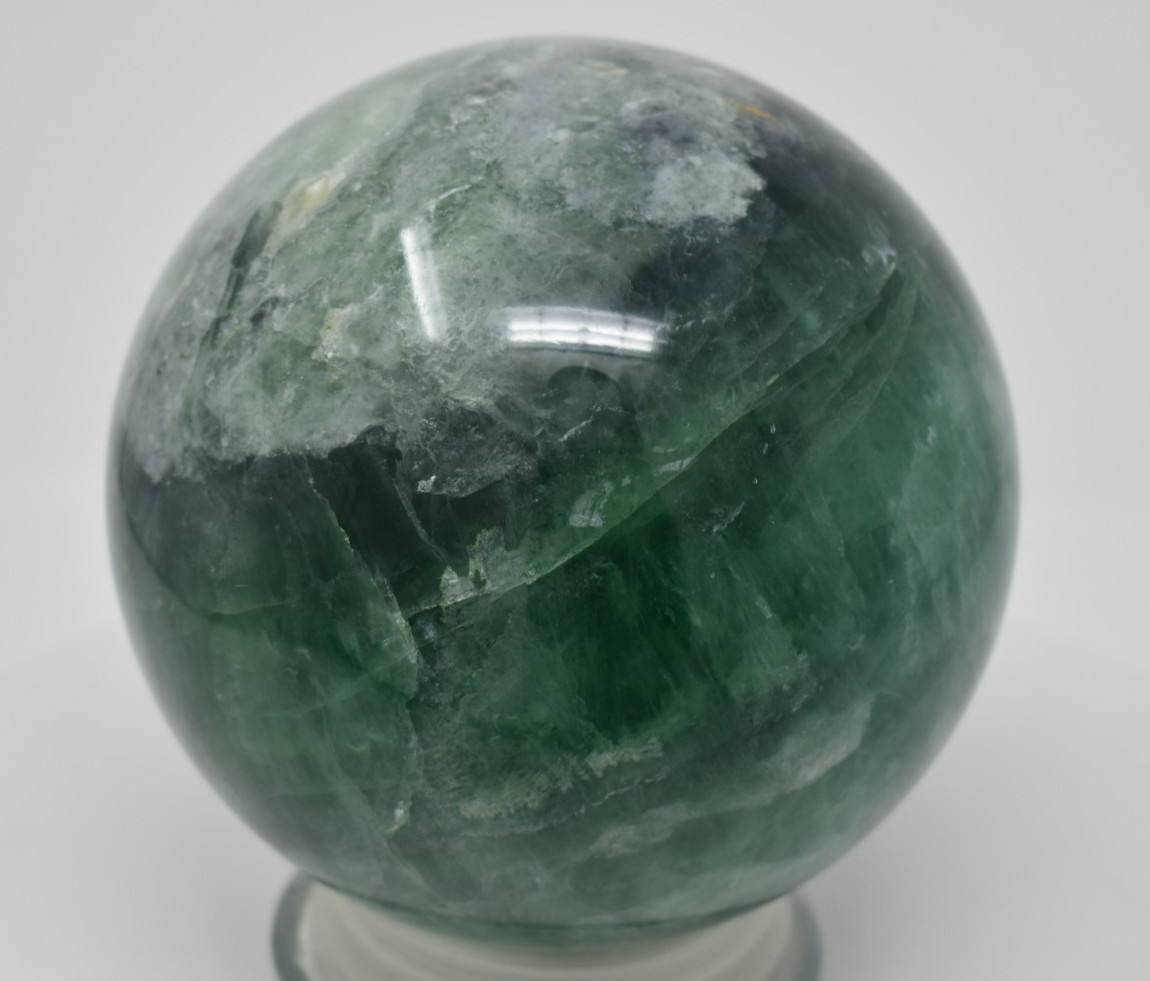 Large Fluorite Sphere 4470 grams (9 lb 13.7 oz)