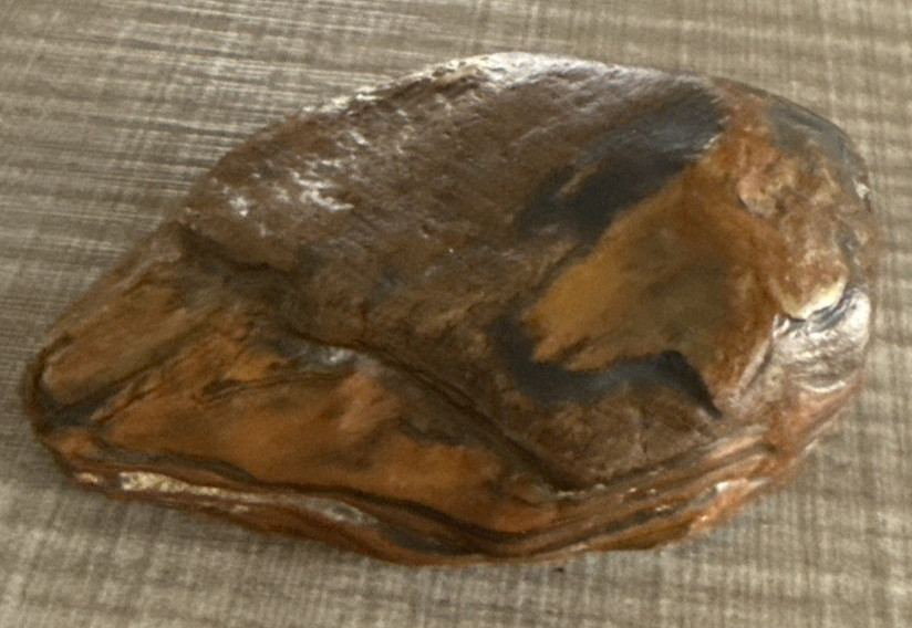 146g Wind Worn Ventifact Banded Tiger Iron – Seers Stone – Wyoming US – Lapidary