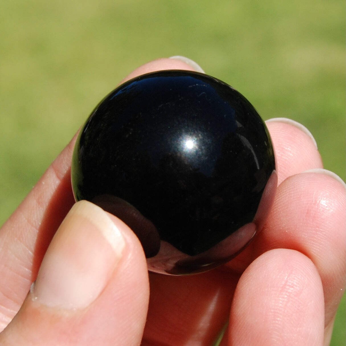 ONE Rainbow Obsidian Crystal Sphere 25mm to 30mm