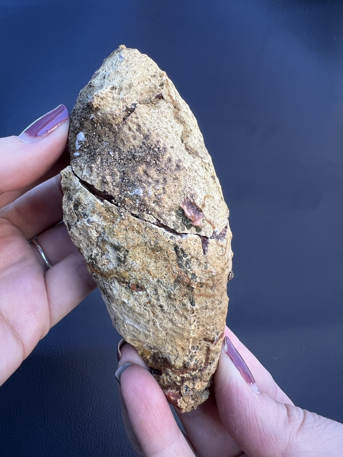 5.32 Oz. 2 Piece Geode Pair From Marrakech Morocco.
