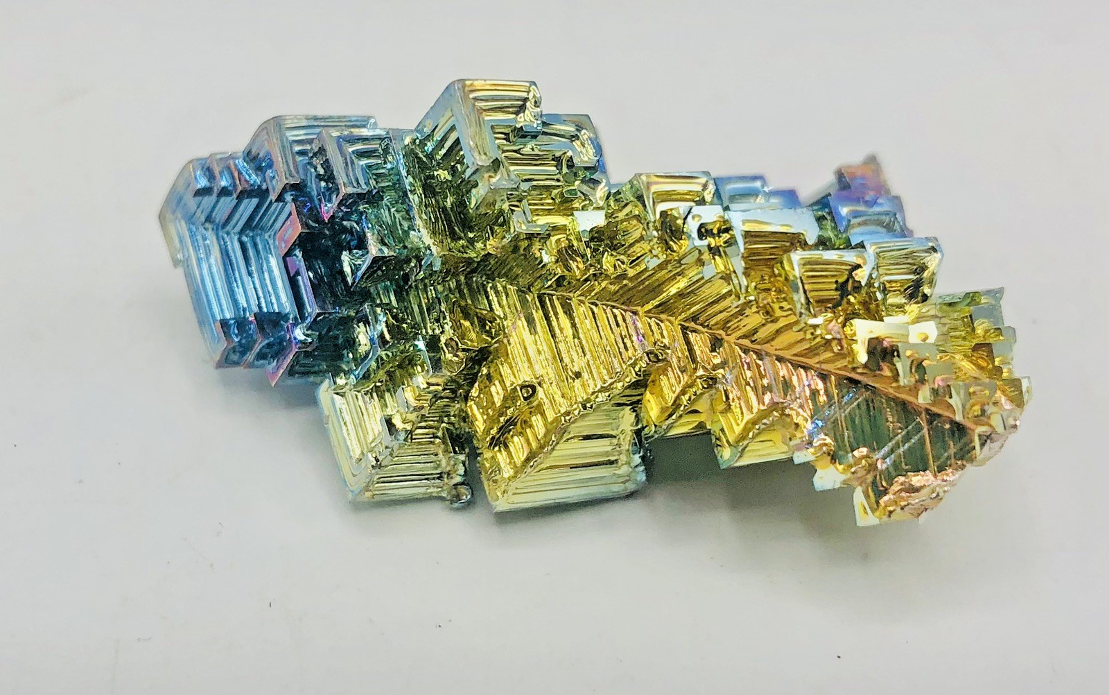 4oz Bismuth Rainbow Crystal Element Bi Gemstone Mineral Specimen West Germany