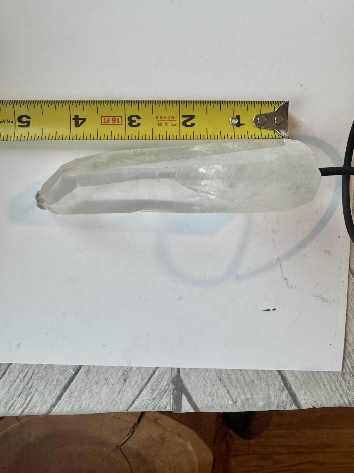 Beautiful Lithium Quartz From Brazil MOU Yes On Stand.
