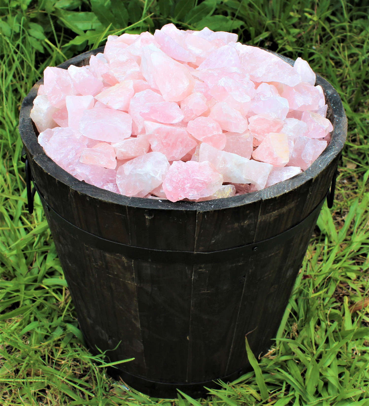 Single LARGE Rough Rose Quartz Raw Crystal Love Stone Natural Specimen (2″-3″)
