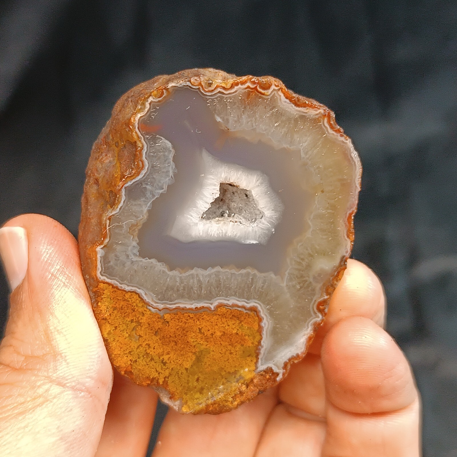255g/0.56 lb turkish quartz agate stone rough, customs duty included