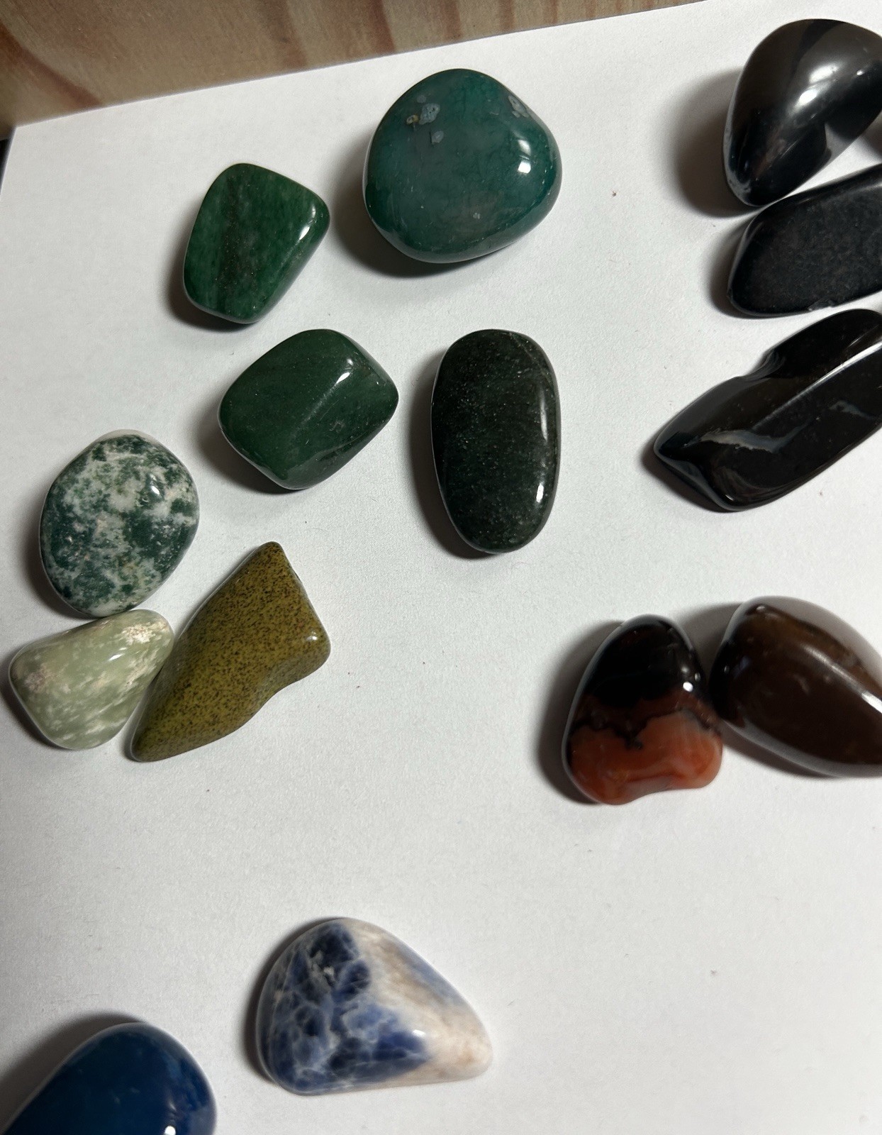 Mixed Tumbled Crystal & Gemstone Lot 12oz.(340g) Amethyst Quartz Jasper & More
