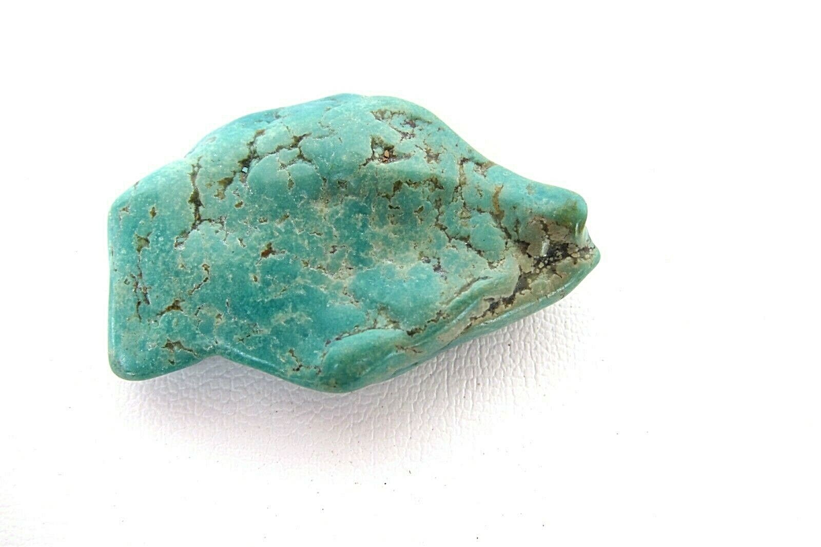 Turquoise Tumbled Nugget 26 grams 50x34mm Mexico Reiki Healing Crystal Power