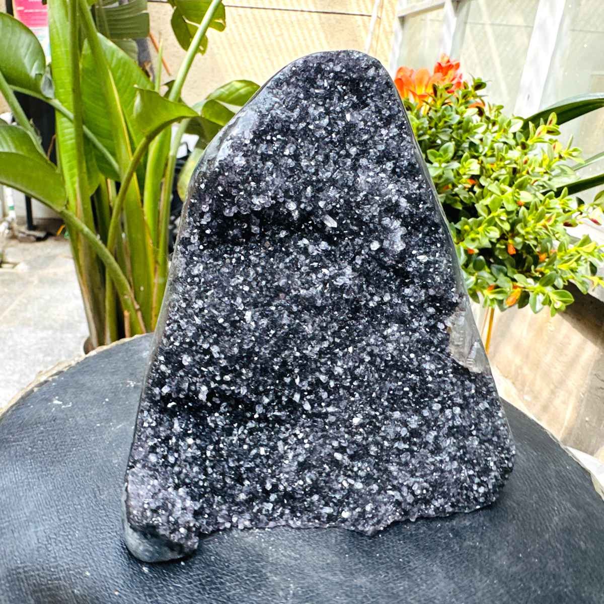 3.2LB Natural Uruguayan Amethyst Cluster Cave Display Specimen Healing