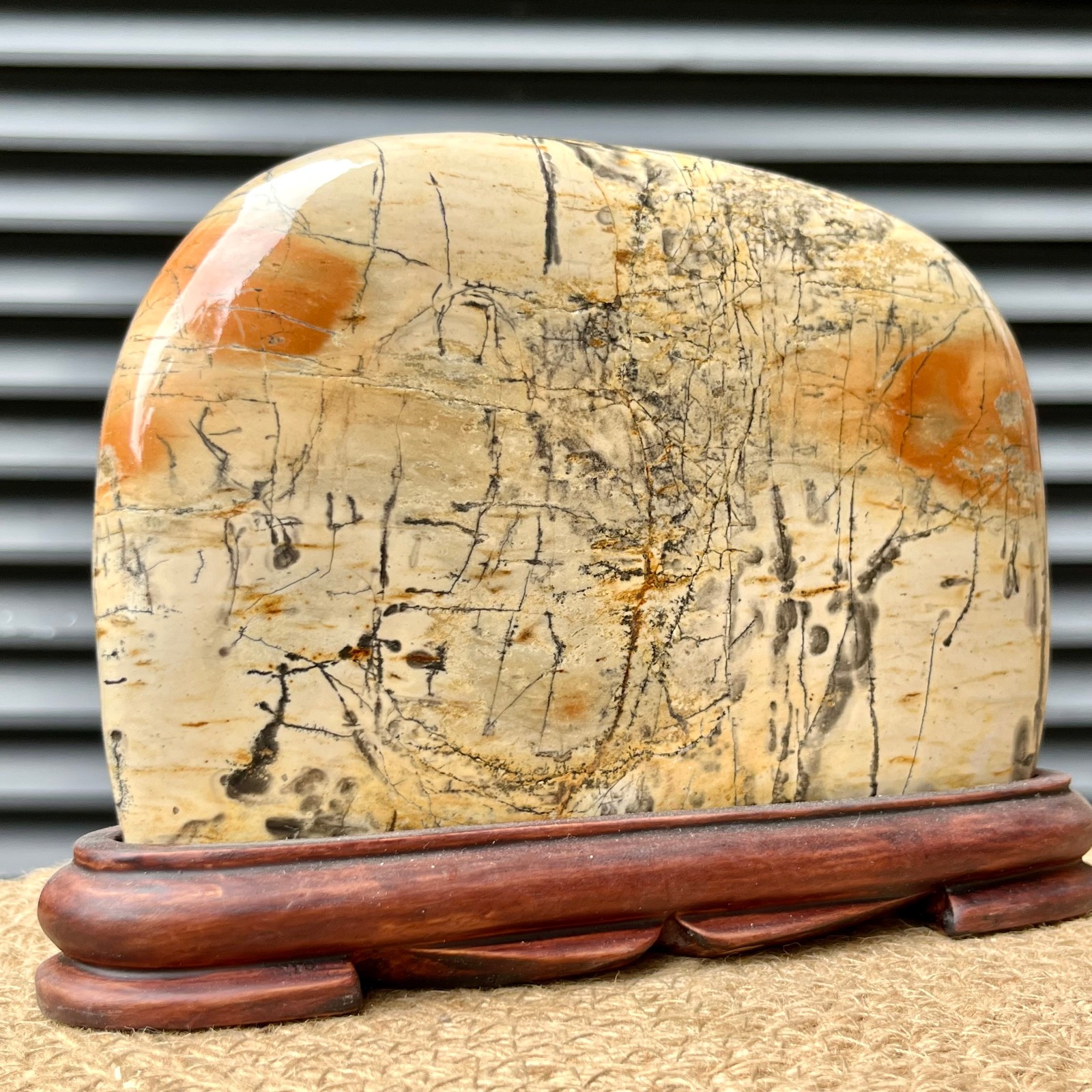 3.6 lb Landscape Stone Arc Landscape Decor Christmas Gift Home Art