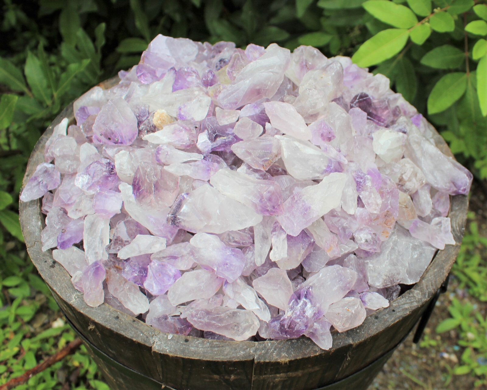 Wholesale CLEARANCE Amethyst Crystal Points, 1 lb Bulk Lot Natural Rough Quartz