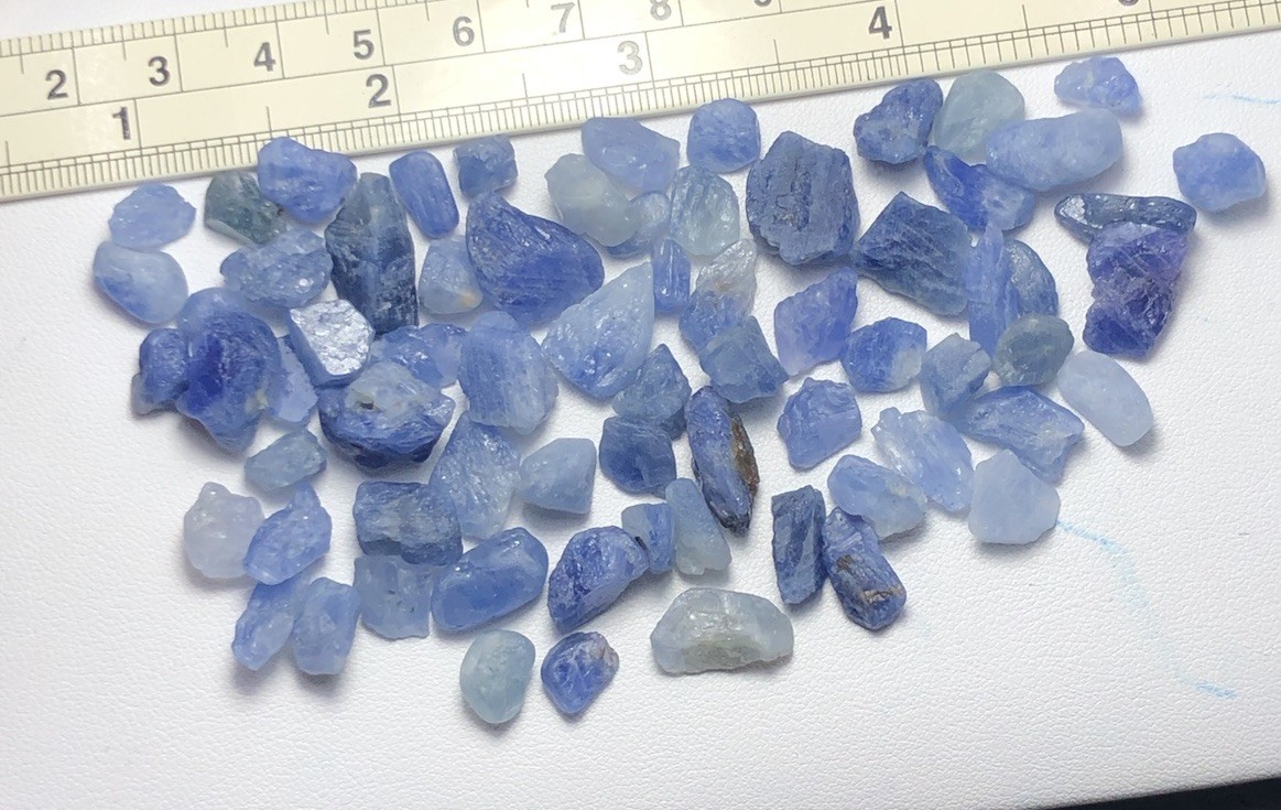 50 Gram / Beautiful Natural Rough Blue Sapphire From Burma Mogok Mine,