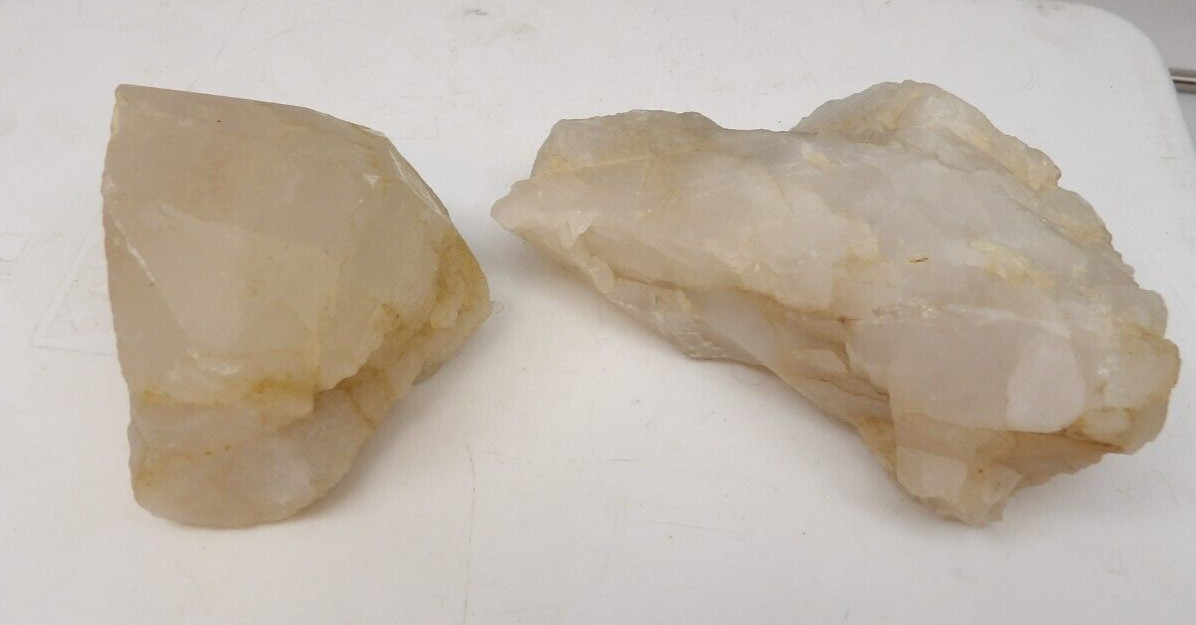 Natural Quartz Crystal Cluster Raw from Arkansas Crystal Mine 1 lb 1 oz