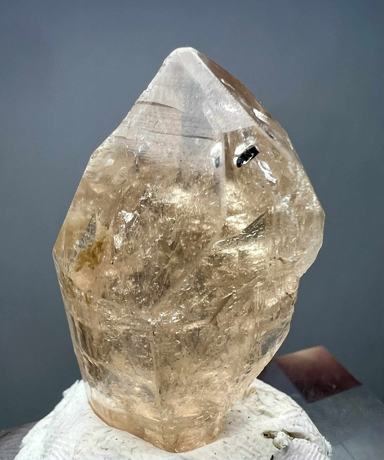 79 Carat Natural !!! Eye Clean Top Honey Color Topaz Huge Crystal @PAK
