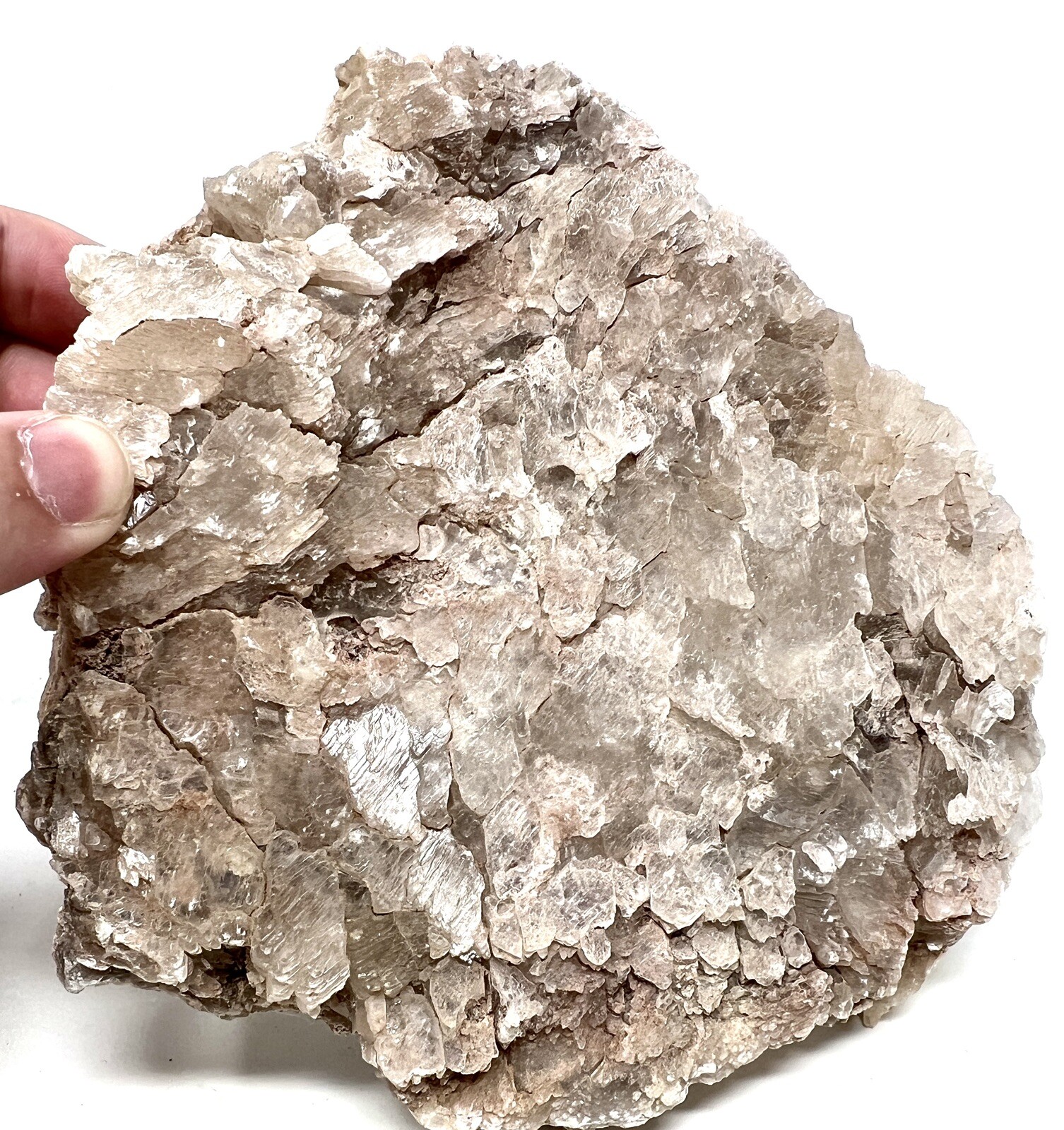 Loose Natural Stone – United States: Gypsum Platter, 845g