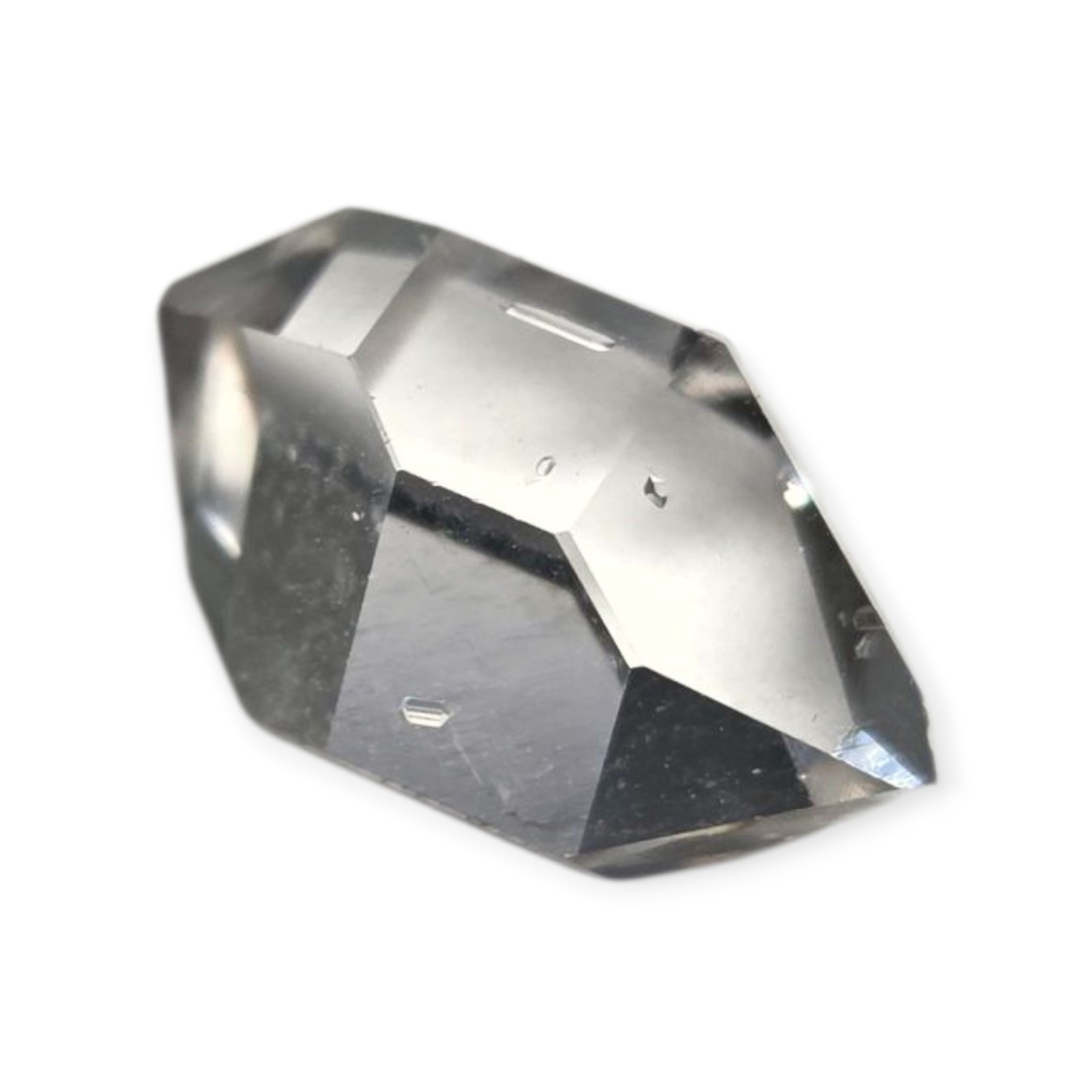 A Grade Water Clear Herkimer Diamond Crystal Specimen 14mm G1