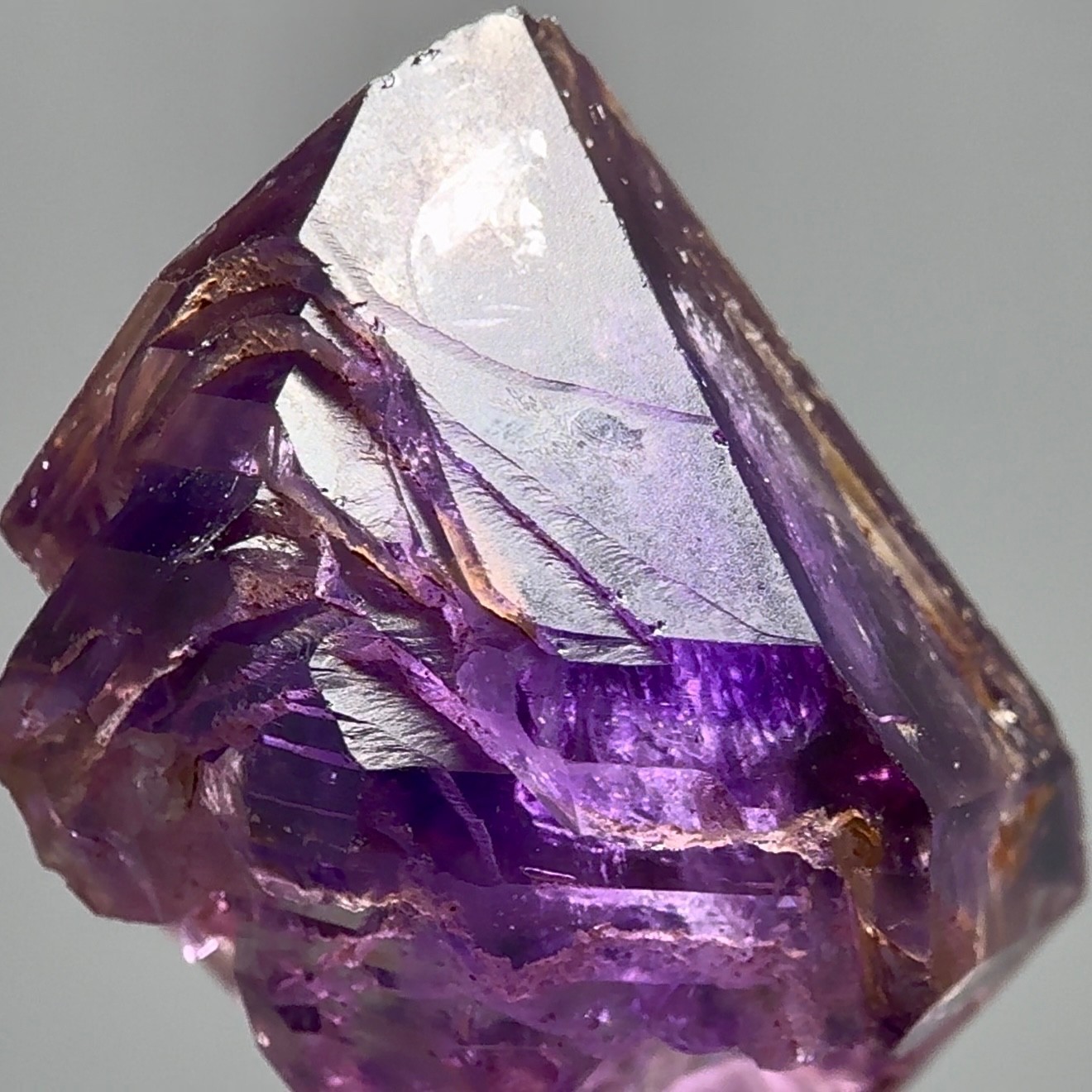 Moving Bubble! RARE Rainbow Fenster Grape Jelly Isis Shangaan Amethyst Enhydro