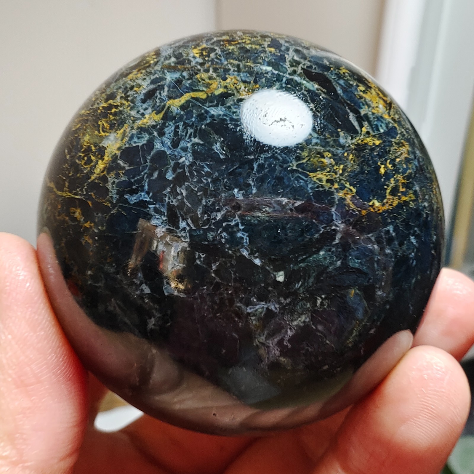 290g WOW! Natural Rare Pietersite Crystal ball Quartz Sphere Healing