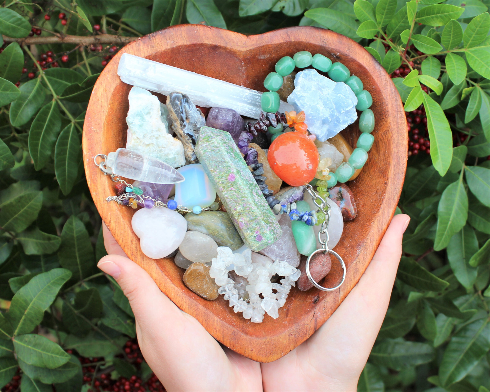 Crystal Confetti Scoop: Crystal Mix, Gemstones – Tumbled & Rough Stones, Gifts!