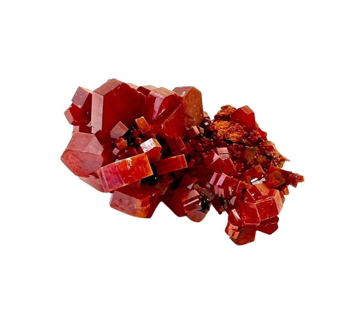 Vanadinite Cluster – Grade AAA, Natural Vanadinite from Morocco