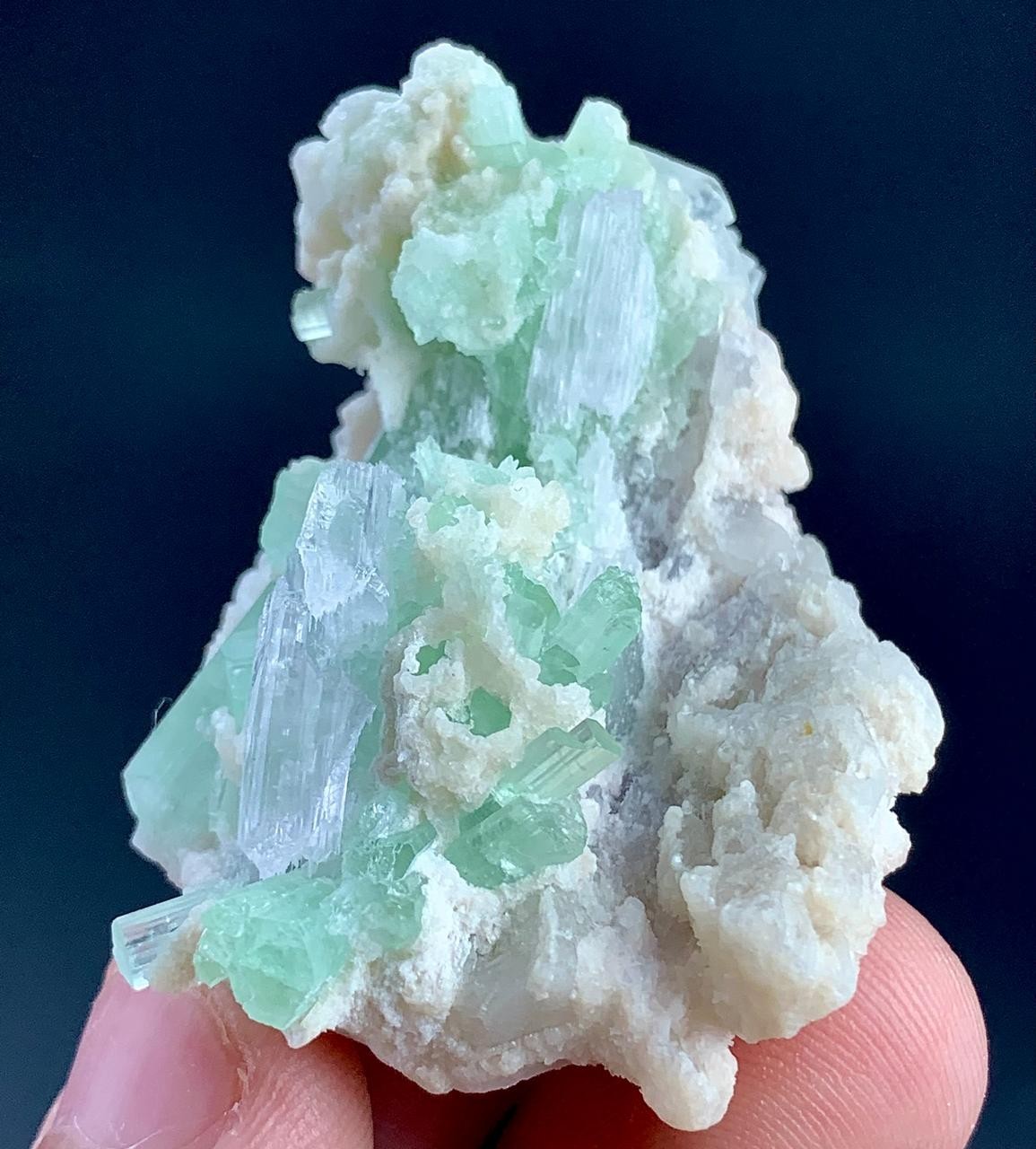 146 Carat Tourmaline Crystal With Kunzite Specimen From Afghanistan