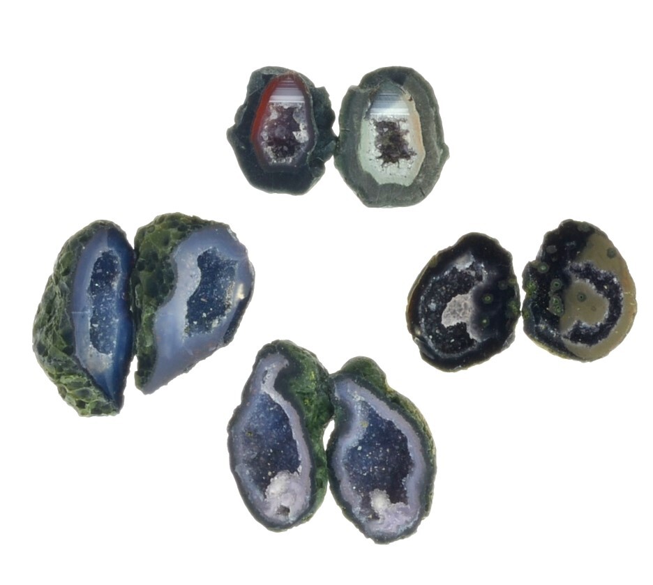 Tabasco Geodes – Natural Polished Geode Specimens for Jewelry Making (Mexico)