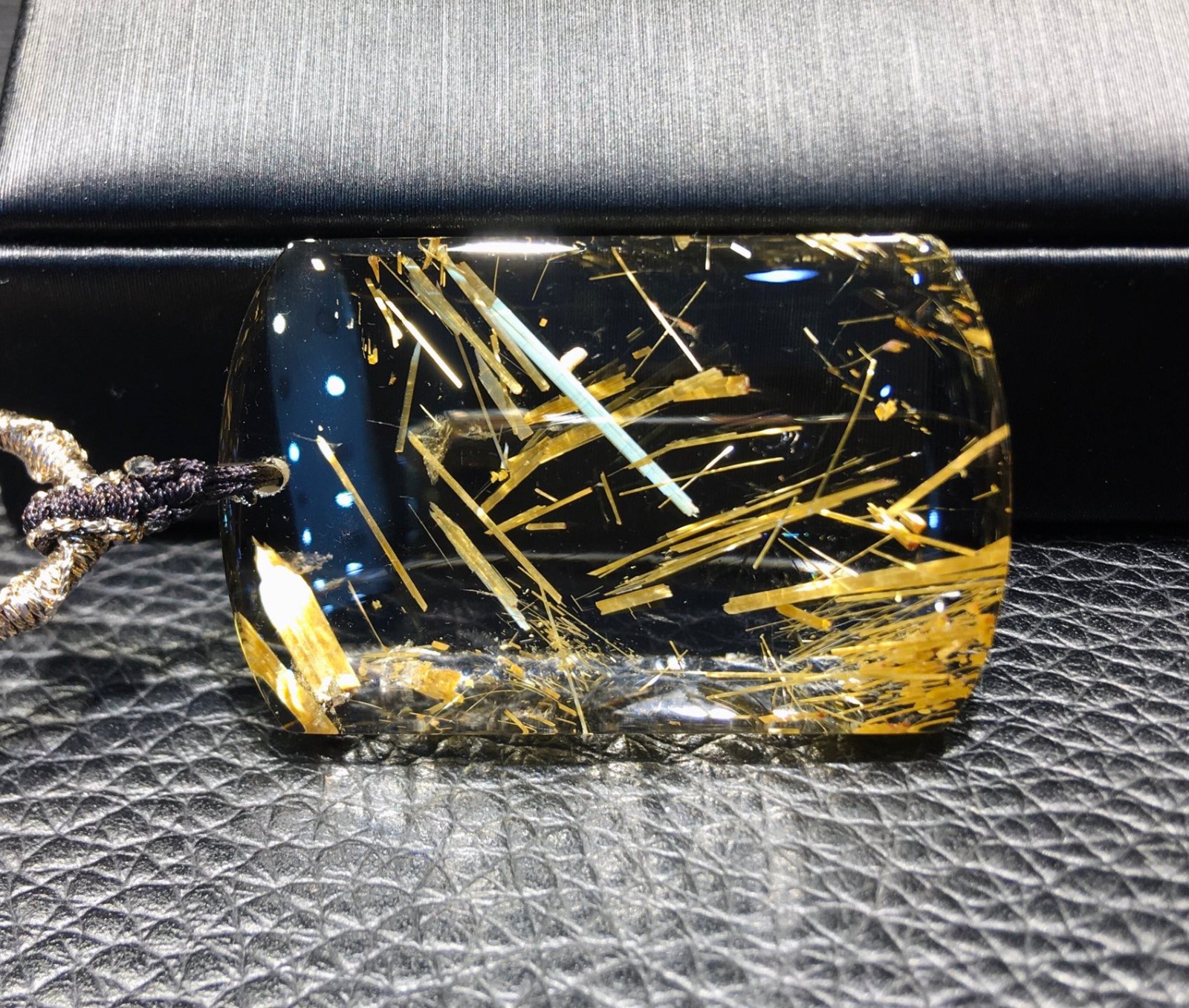 10.2G Natural Brazilian Titanium Crystal No Matter Brand Crystal Pendant