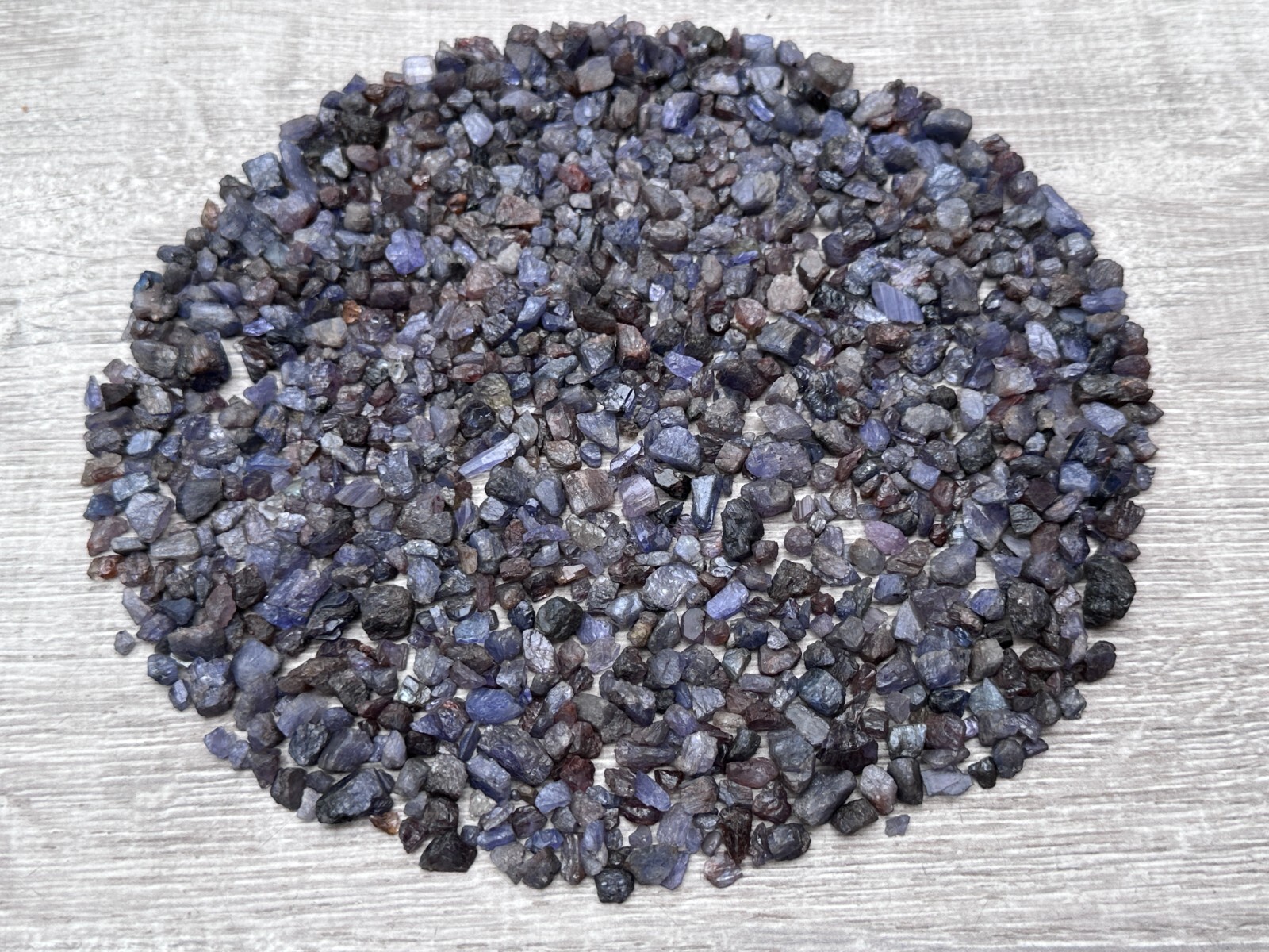 Grade A++ Sapphire Semi Tumbled Gemstone Mini Chips 3 -12mm, Wholesale Bulk Lot