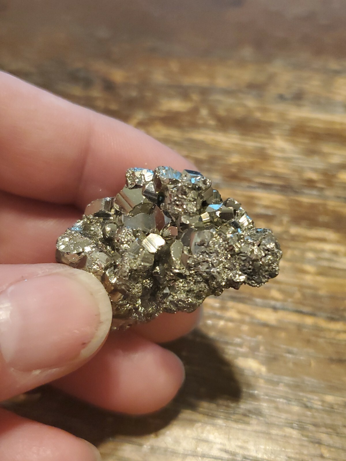 Pyrite Specimen Crystal 45g, 1.27in x .89in x .75in, 25g