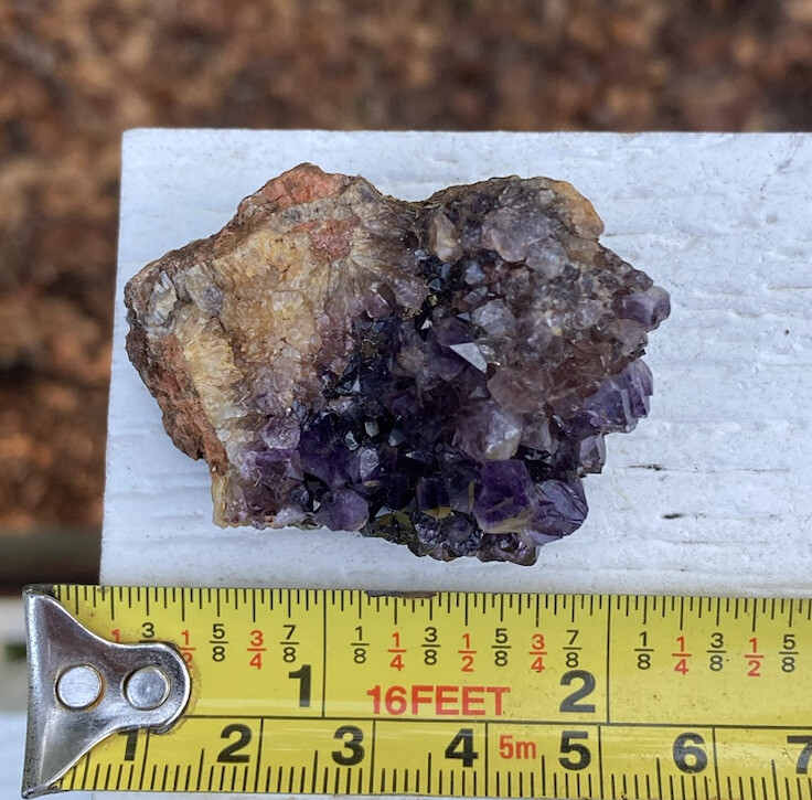 Rare XTRA DARK PURPLE AMETHYST SPIRIT QUARTZ Fairy Cactus Crystal Cluster 1.8″