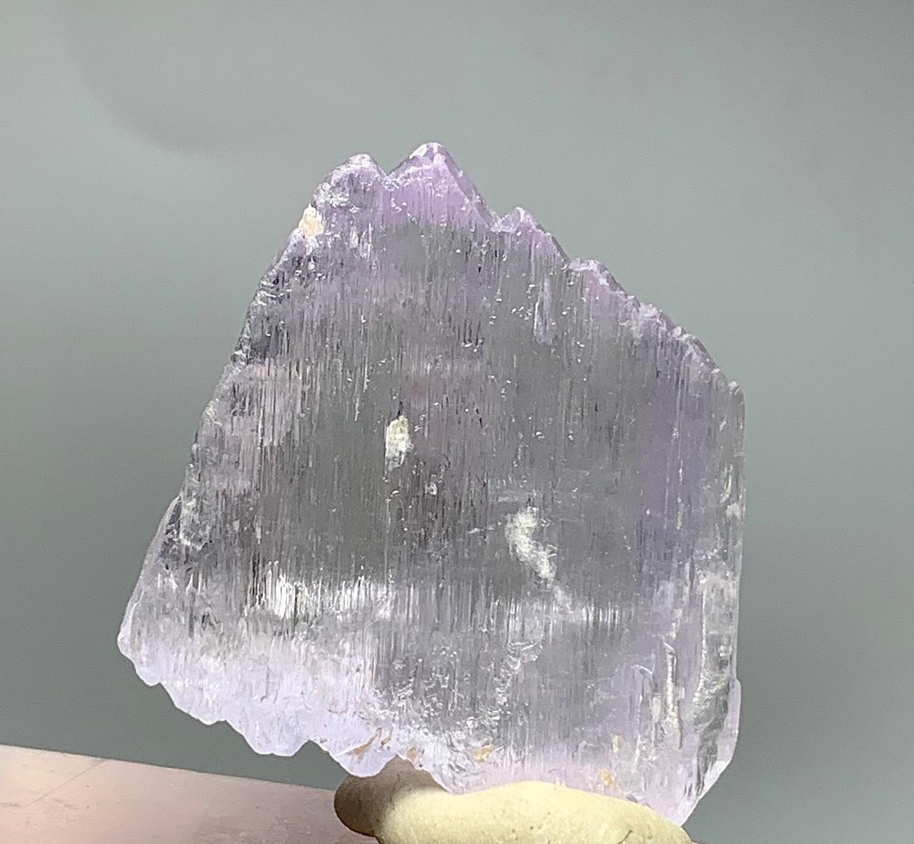 68 Carat Natural Pink Kunzite Crystal From Afghanistan
