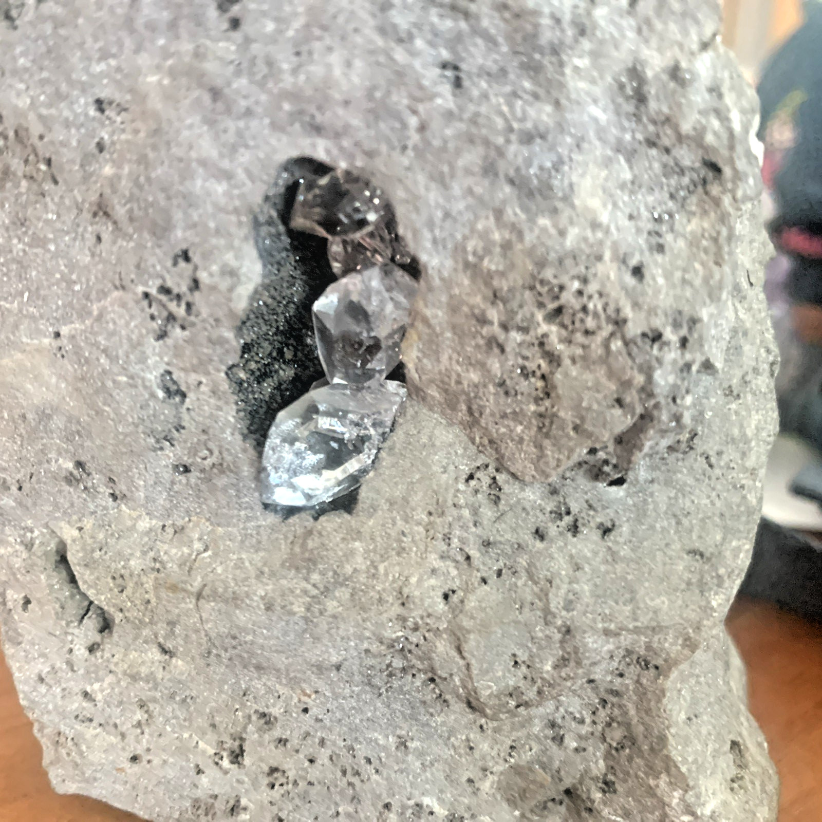 Unique Herkimer Diamond Quartz In Matrix From Herkimer New York