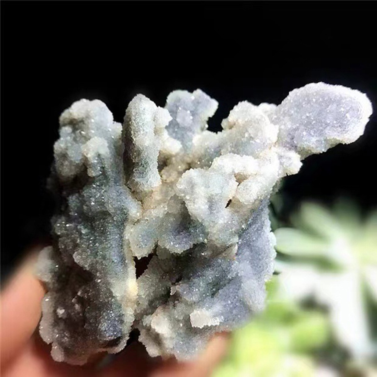 80g+ Natural Black Sphalerite Irregular Healing Crystal Cluster Mineral Specimen