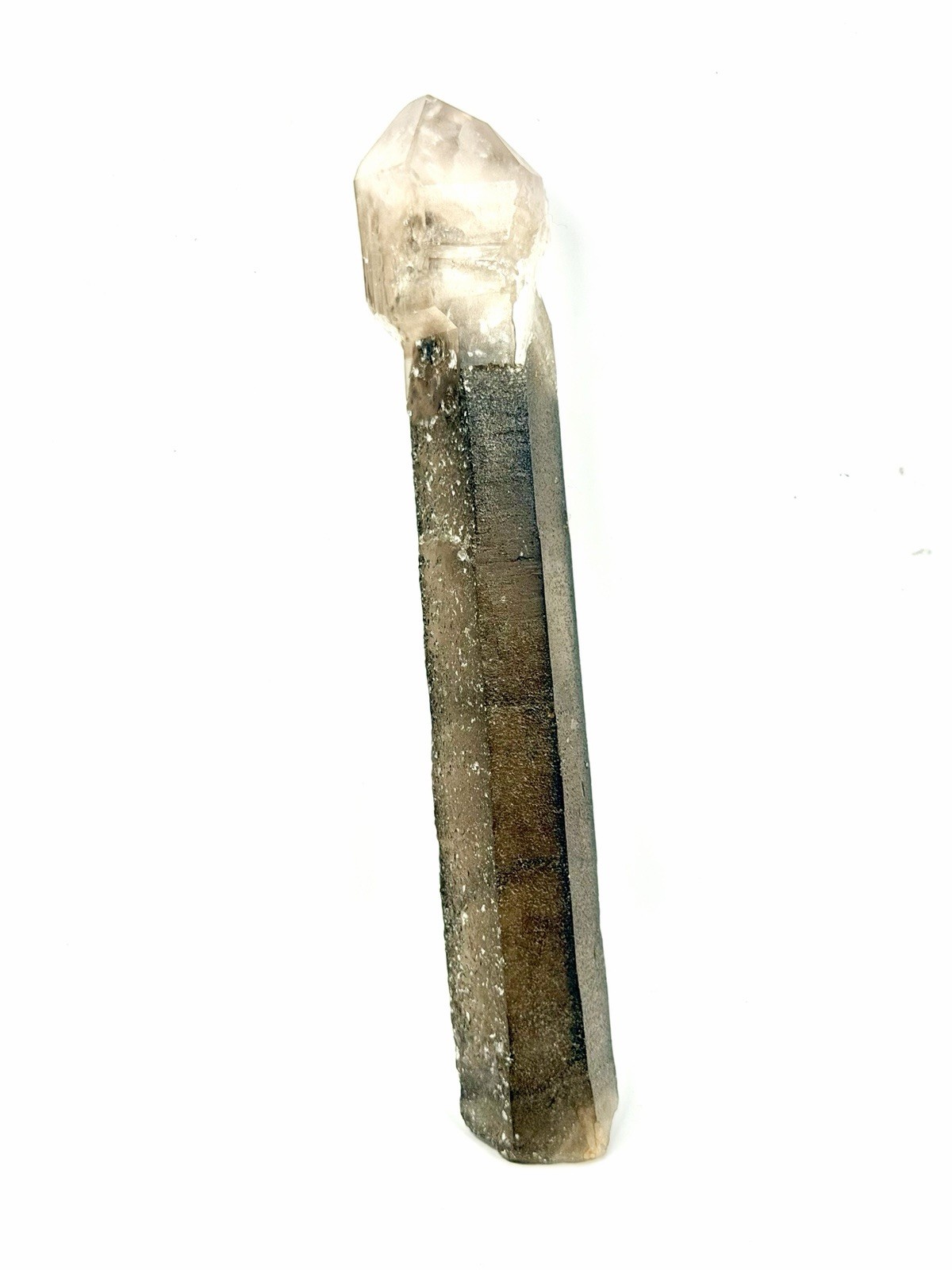 Hallelujah Junction Smoky Quartz Laser Wand Crystal 186g Petersen Mountain