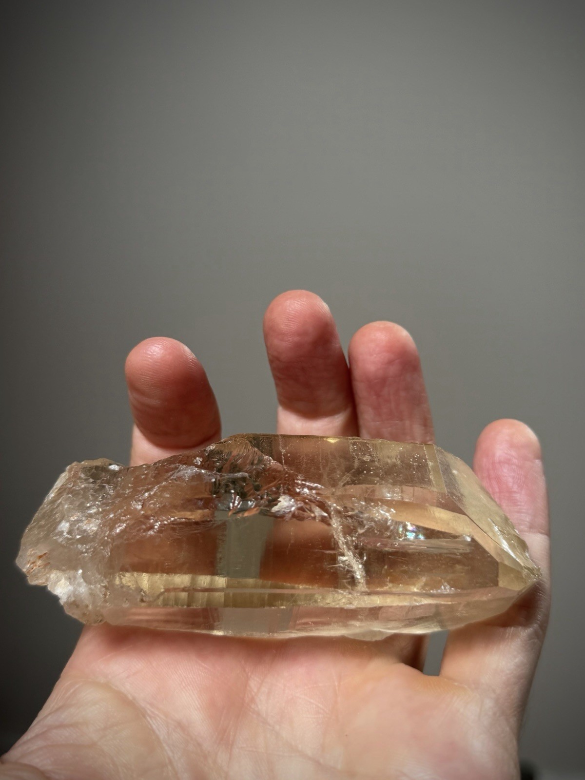 Natural Citrine Quartz Crystal Optical Quartz Brazil Citrine Crystal Quartz
