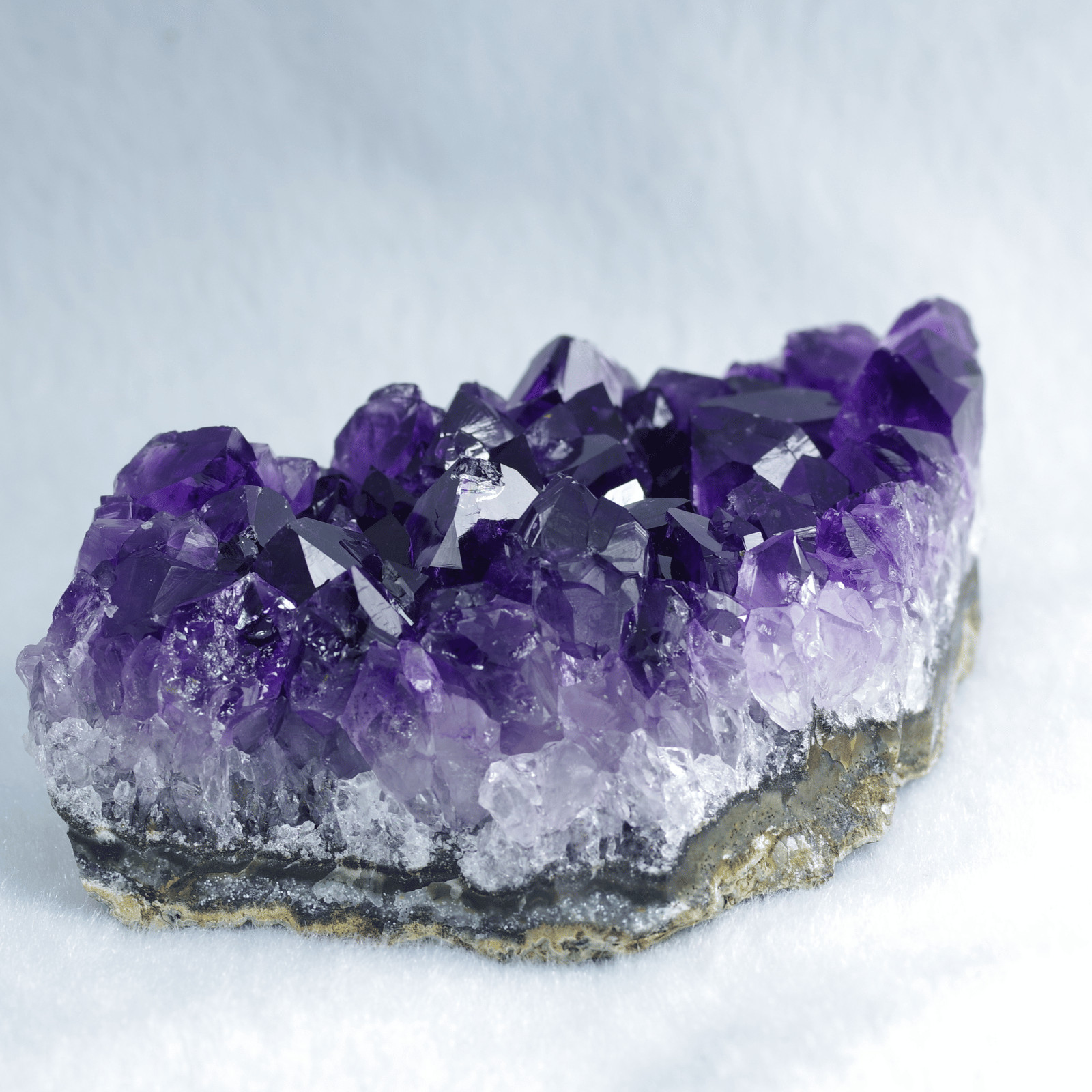 Natural Amethyst Geode Cluster Raw Quartz Crystal Healing Stone Specimen Home