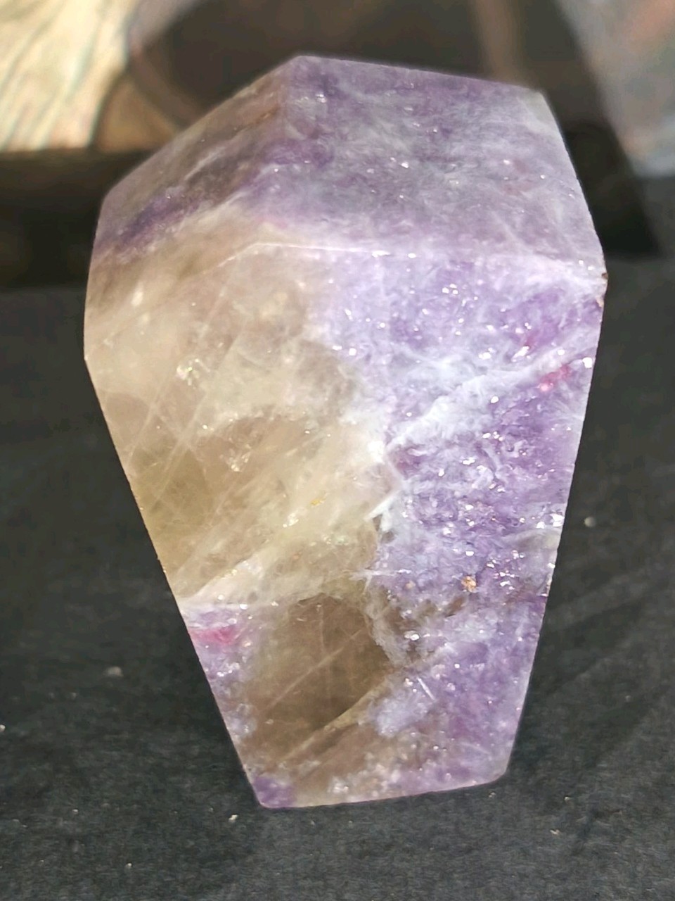Large Natural Unicorn Stone Polished Crystal Freeform 150-200g