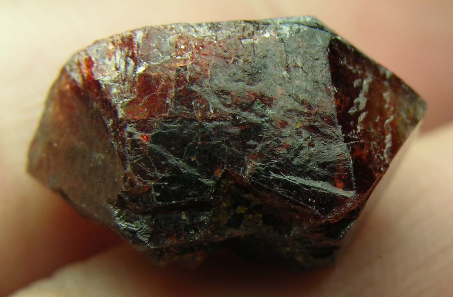 #37 Afghanistan 34.35ct Natural Octagonal Brownish Red Zircon Specimen 6.8g 19mm