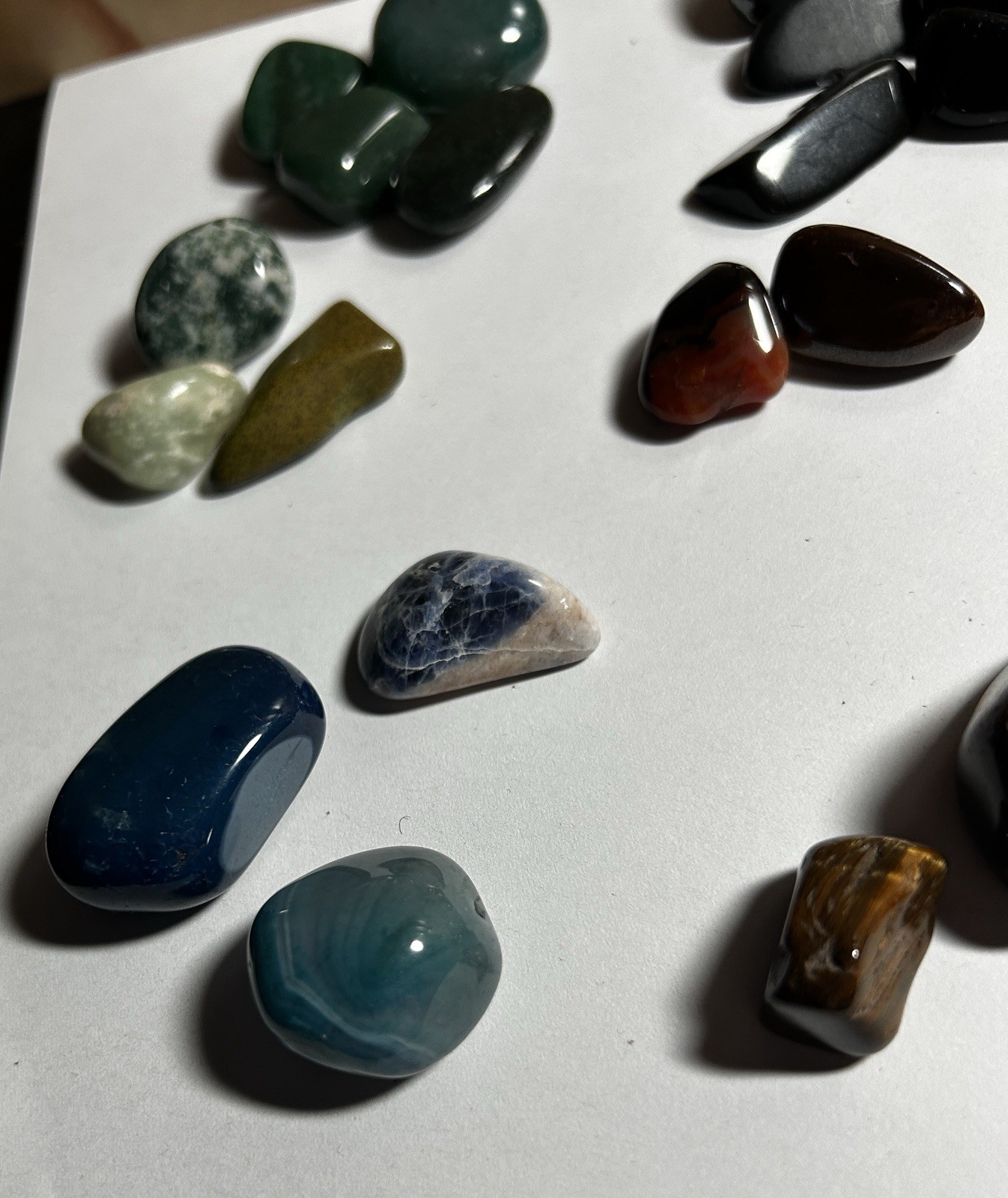 Mixed Tumbled Crystal & Gemstone Lot 12oz.(340g) Amethyst Quartz Jasper & More