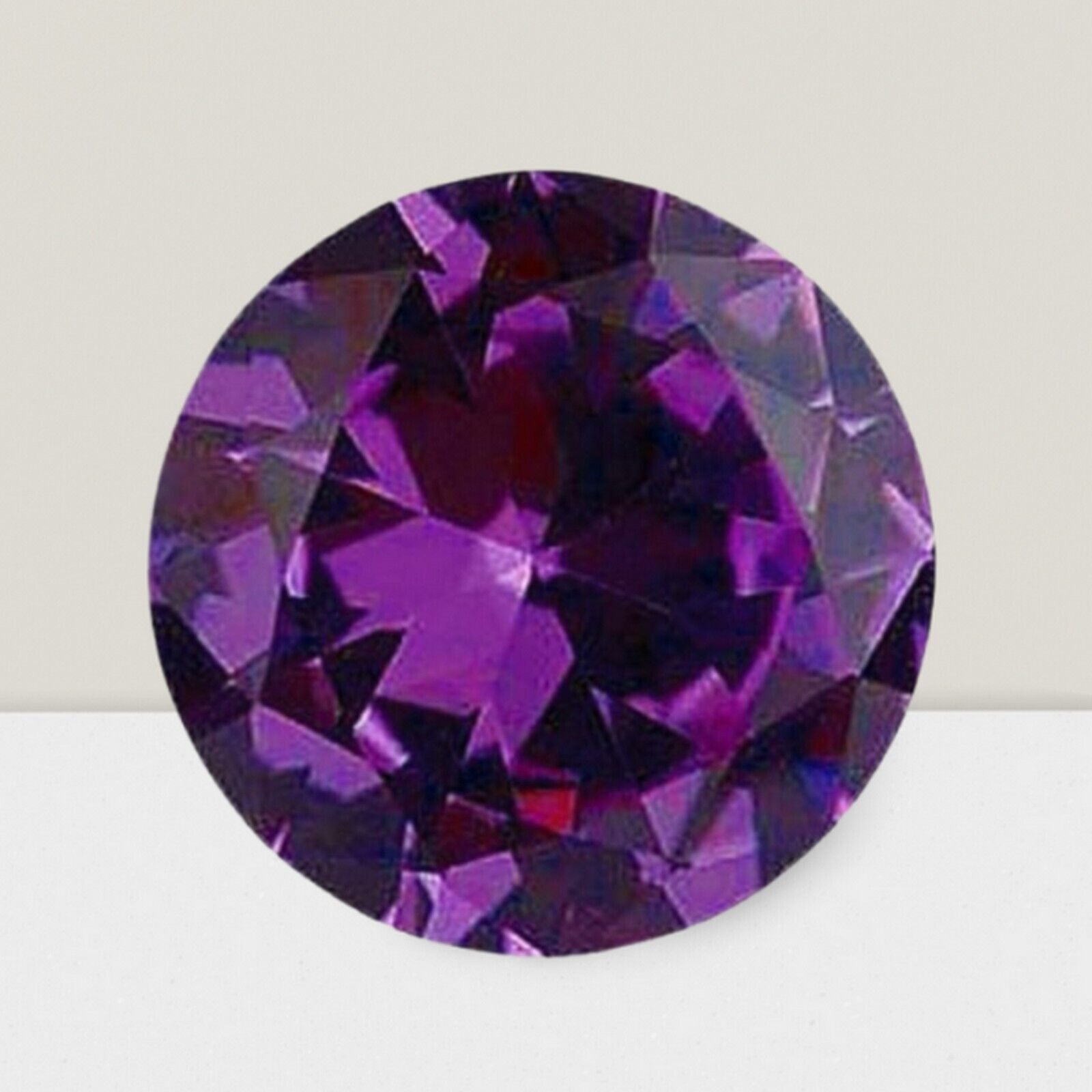 Alexandrite Round Cut Gemstone 0.61 Cts – 6 mm AAA+ Loose Gem