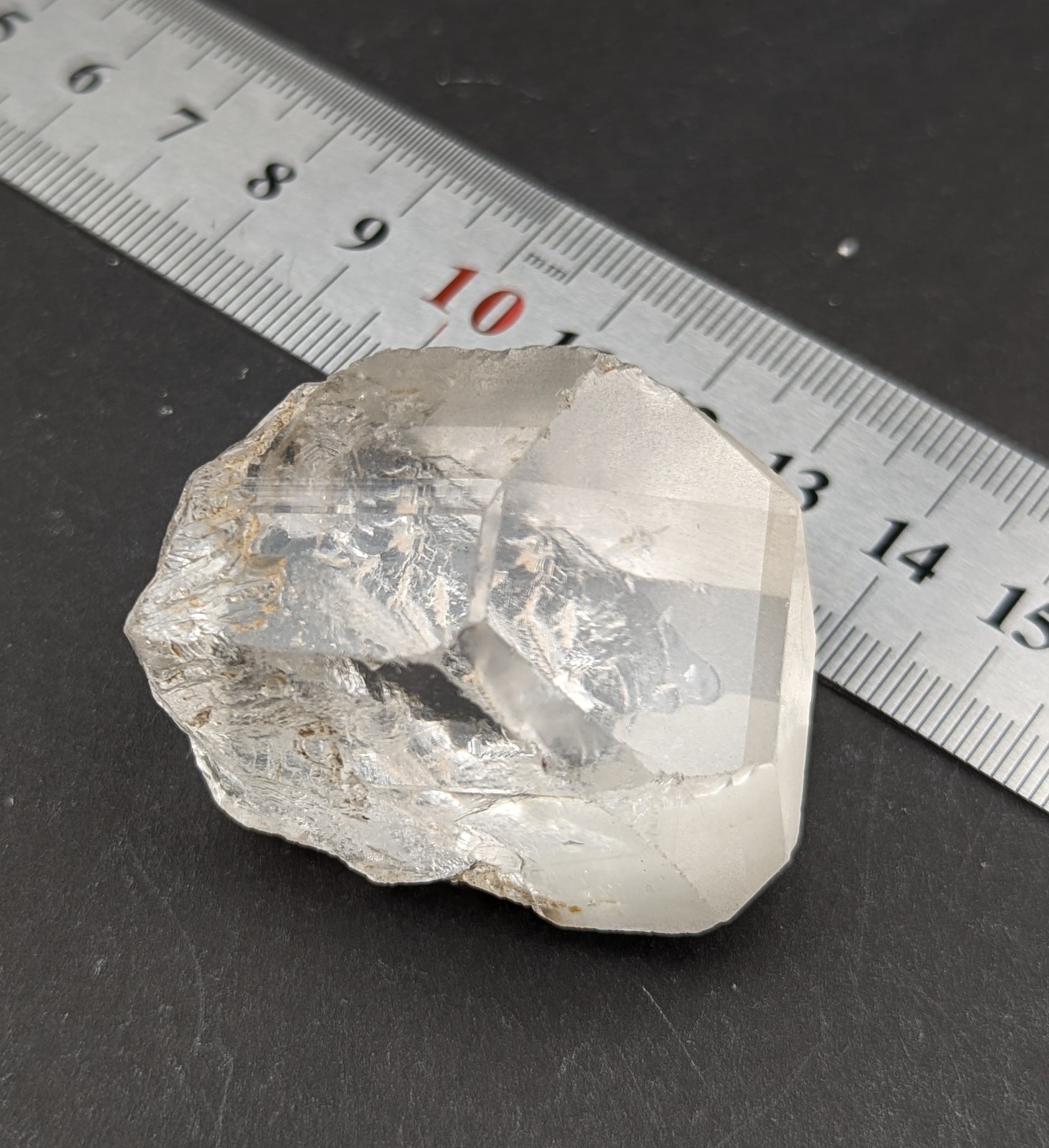 Topaz Crystal With Eye Clean Clarity, From Skardu Pakistan, 76 Grams
