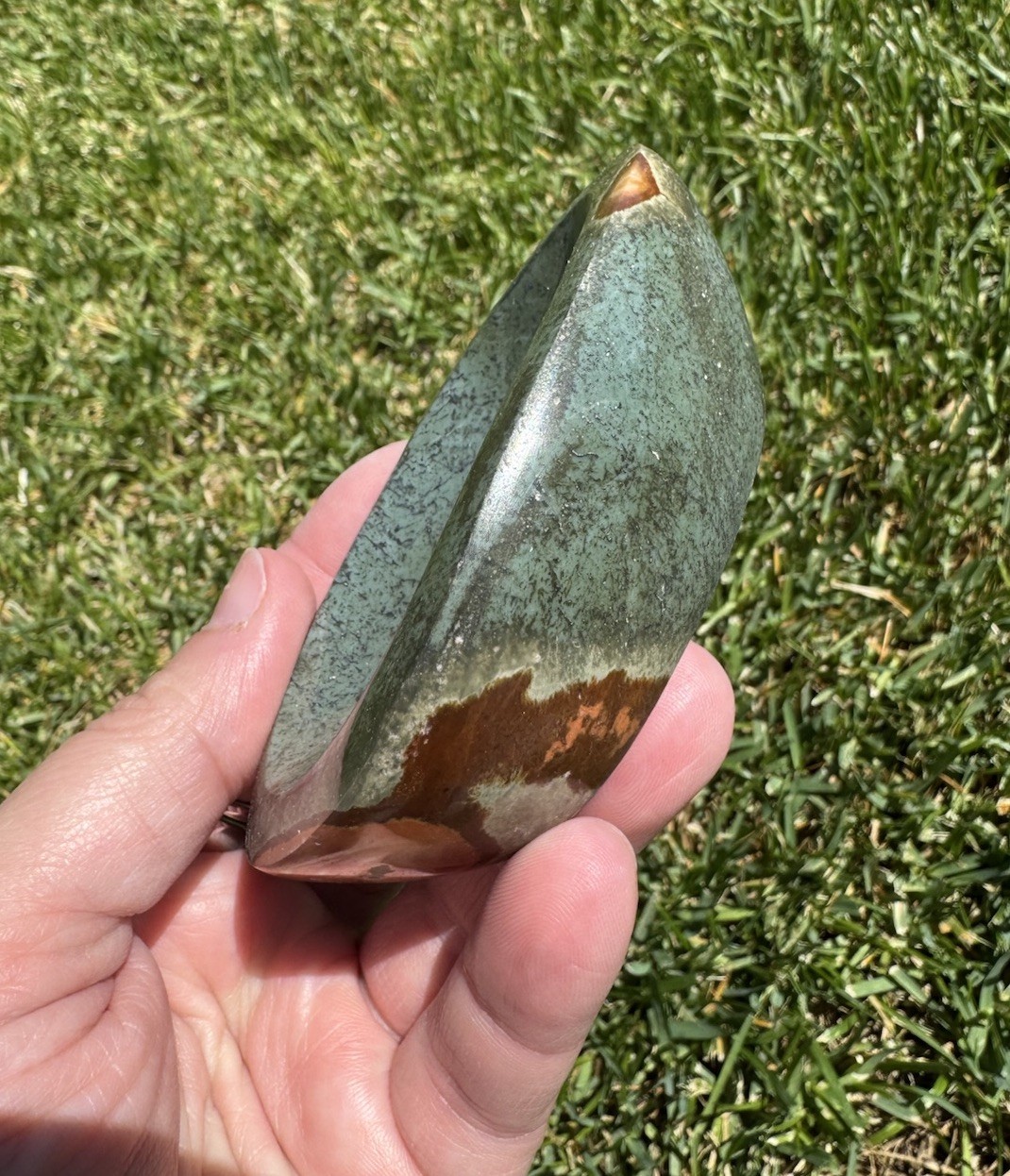 Polychrome Jasper Crystal Bowl 3 1/2”