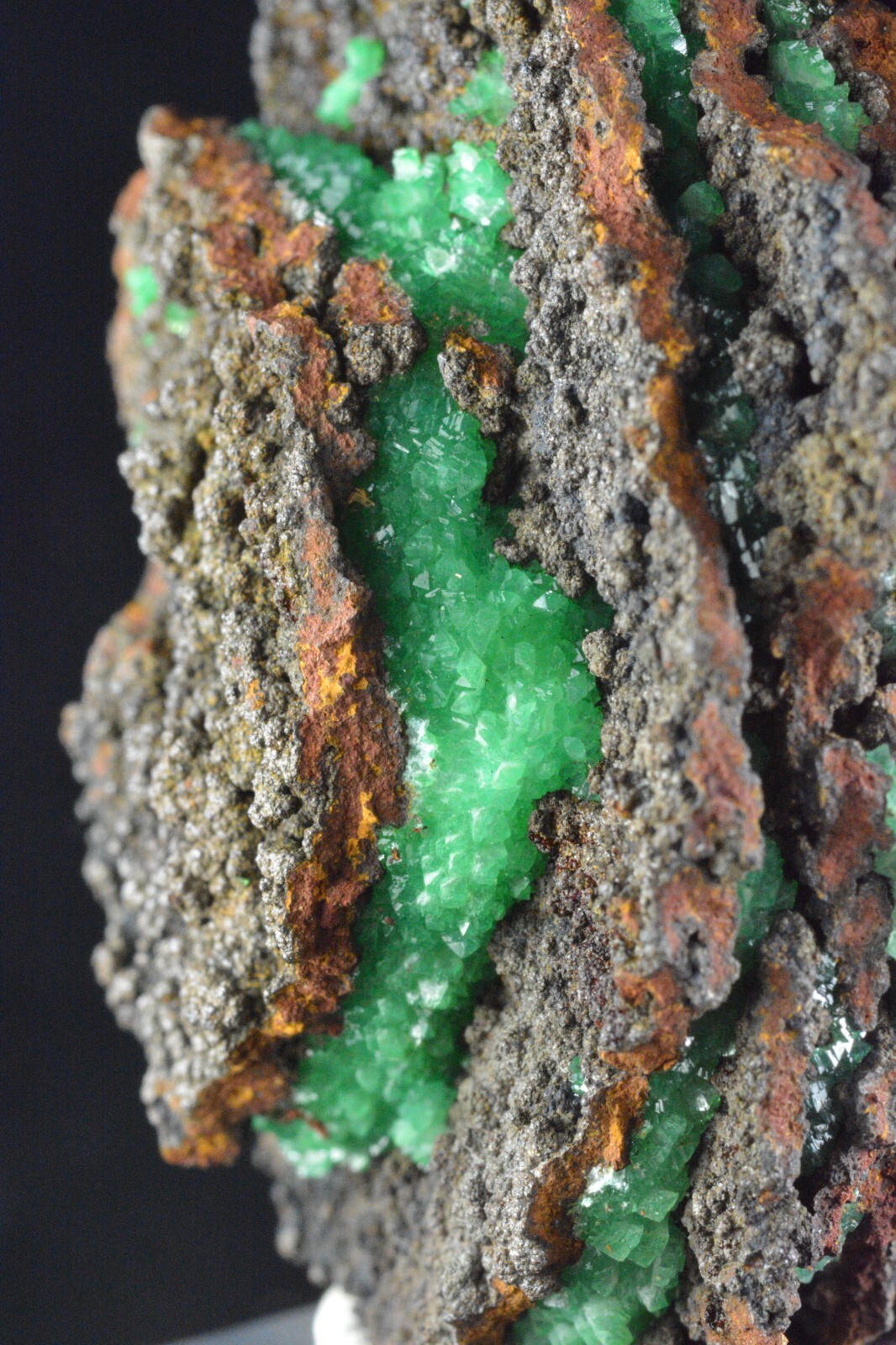 Cuprian Adamite, Gold Hill, Utah, Top Quality Color! 50x34x31mm